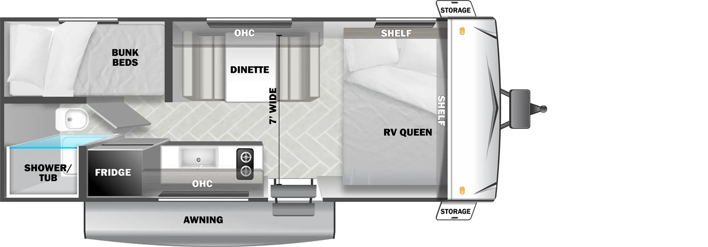 171BHCE Floorplan Image